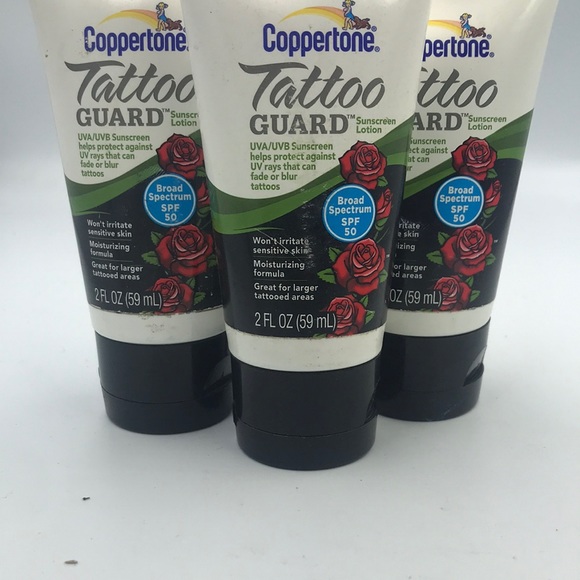 Lot of 3 Coppertone Tattoo Guard SPF 50 - Picture 1 of 3